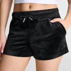 Women's Juicy Couture OG Bling Shorts Liquorice - 11000937 041 -Nike Store 11000937 041 M6