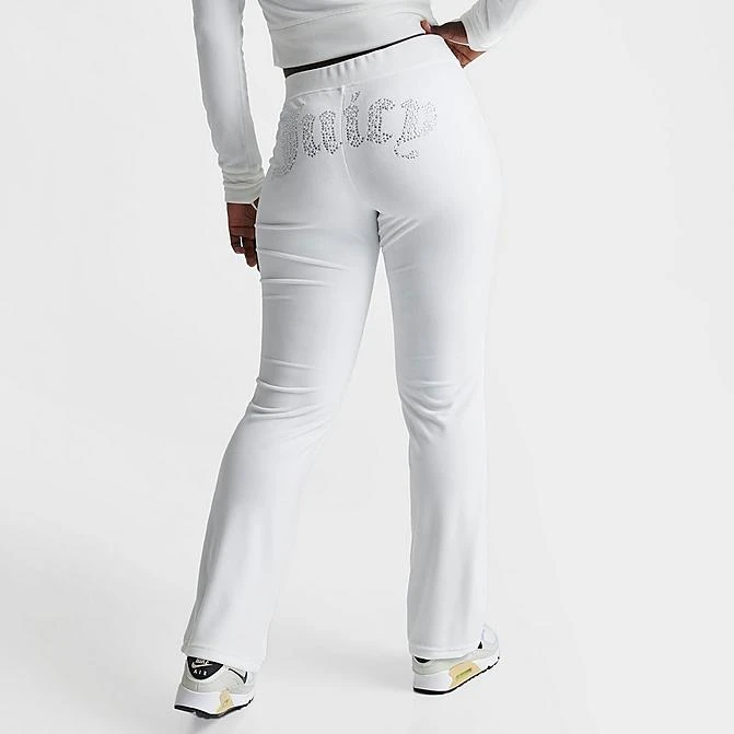 Women's Juicy Couture OG Big Bling Velour Track Pants Cream Soda - 11000954 102 3 Women's Juicy Couture OG Big Bling Velour Track Pants Cream Soda - 11000954 102