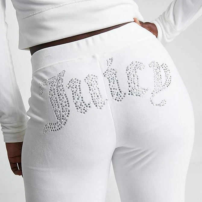 Women's Juicy Couture OG Big Bling Velour Track Pants Cream Soda - 11000954 102 7 Women's Juicy Couture OG Big Bling Velour Track Pants Cream Soda - 11000954 102 - Image 5