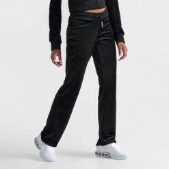 Women's Juicy Couture OG Big Bling Velour Track Pants Liquorice - 11001076 041 10 Women's Juicy Couture OG Big Bling Velour Track Pants Liquorice - 11001076 041 -Nike Store 11001076 041 M3