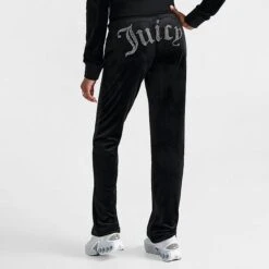 Women's Juicy Couture OG Big Bling Velour Track Pants Liquorice - 11001076 041 11 Women's Juicy Couture OG Big Bling Velour Track Pants Liquorice - 11001076 041 -Nike Store 11001076 041 M4
