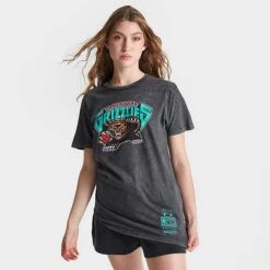 Women's Mitchell And Ness Vancouver Grizzlies NBA Moment T-Shirt Black - 22169VGR BLK