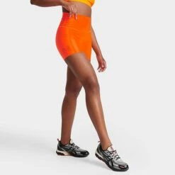 Women's P.E Nation Hype Bike Shorts Orange - 23PE1S35 900