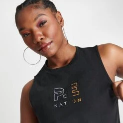 Women's P.E Nation Reload Tank Top Black - 23PE1W36 001 -Nike Store 23PE1W36 001 M5