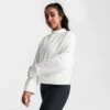 Women's On Running Crew Neck Sweatshirt Undyed-White - 25301114 101 -Nike Store 25301114 101 M1