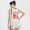 Women's Mitchell And Ness Chicago Bulls NBA Dennis Rodman Hardwood Classics Swingman Jersey Off White - 5052CBU9 250 -Nike Store 5052CBU9 250 M1