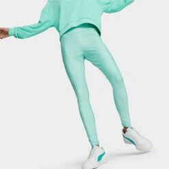 Women's Puma Mercedes-AMG Petronas Motorsport Leggings Mint - 53848708 300