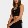 Women's Puma T7 Artisan Crop Top PUMA Black/Artisan All-over Print - 62258901 001 -Nike Store 62258901 001 M1