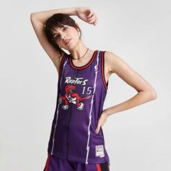 Women's Mitchell And Ness Toronto Raptors NBA Vince Carter Hardwood Classics Swingman Jersey Purple - 8120TRAD PUR 9 Women's Mitchell And Ness Toronto Raptors NBA Vince Carter Hardwood Classics Swingman Jersey Purple - 8120TRAD PUR -Nike Store 8120TRAD PUR M3