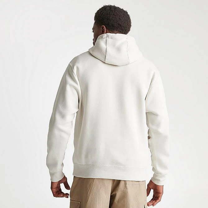 Nike Sportswear Club Fleece Embroidered Hoodie Light Bone/Light Bone/White - BV2654 072 6 Nike Sportswear Club Fleece Embroidered Hoodie Light Bone/Light Bone/White - BV2654 072 - Image 4