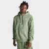 Nike Sportswear Club Fleece Embroidered Hoodie Oil Green/Oil Green/White - BV2654 386 -Nike Store BV2654 386 M1