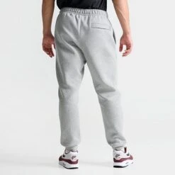 Nike Sportswear Club Fleece Cuffed Jogger Pants Dark Grey Heather/Matte Silver/White - BV2671 063 11 Nike Sportswear Club Fleece Cuffed Jogger Pants Dark Grey Heather/Matte Silver/White - BV2671 063 -Nike Store BV2671 063 M4