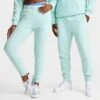 Nike Sportswear Club Fleece Cuffed Jogger Pants Jade Ice/Jade Ice/White - BV2671 346