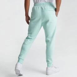 Nike Sportswear Club Fleece Cuffed Jogger Pants Jade Ice/Jade Ice/White - BV2671 346 -Nike Store BV2671 346 M4