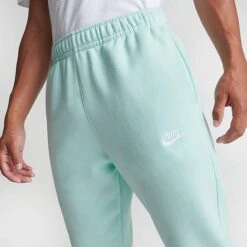Nike Sportswear Club Fleece Cuffed Jogger Pants Jade Ice/Jade Ice/White - BV2671 346 -Nike Store BV2671 346 M5