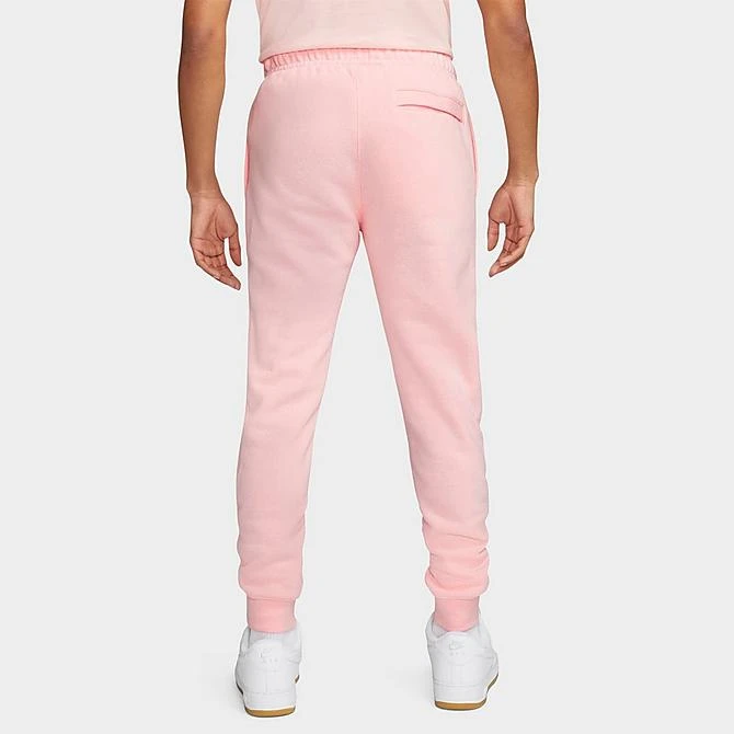 Nike Sportswear Club Fleece Cuffed Jogger Pants Pink Bloom/Pink Bloom/White - BV2671 686 5 Nike Sportswear Club Fleece Cuffed Jogger Pants Pink Bloom/Pink Bloom/White - BV2671 686 - Image 3
