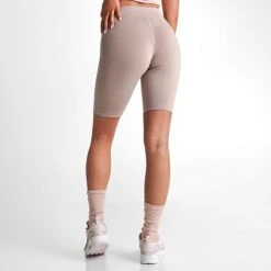 Women's Nike Sportswear Essential Mid-Rise 10 Inch Bike Shorts Diffused Taupe - CZ8526 272 10 Women's Nike Sportswear Essential Mid-Rise 10 Inch Bike Shorts Diffused Taupe - CZ8526 272 -Nike Store CZ8526 272 M4