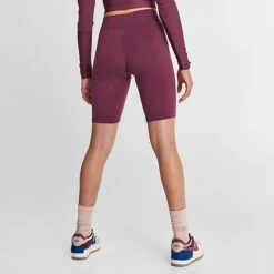 Women's Nike Sportswear Essential Mid-Rise 10 Inch Bike Shorts Rosewood - CZ8526 653 10 Women's Nike Sportswear Essential Mid-Rise 10 Inch Bike Shorts Rosewood - CZ8526 653 -Nike Store CZ8526 653 M4