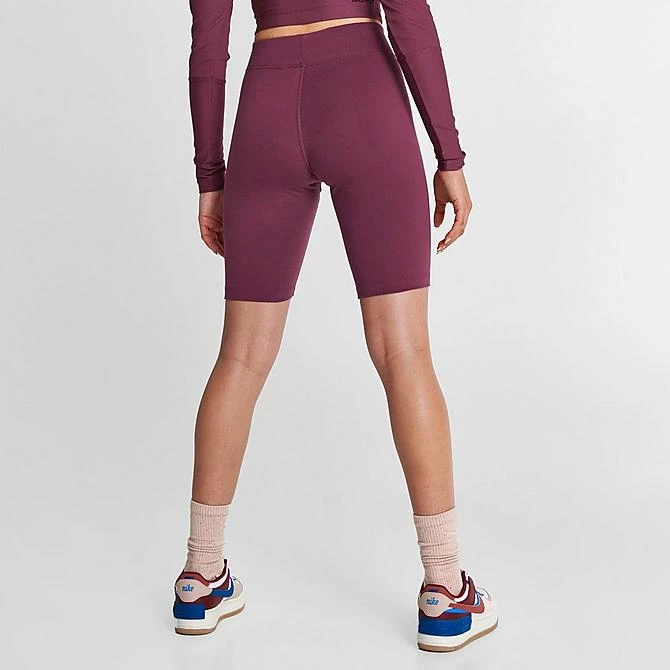 Women's Nike Sportswear Essential Mid-Rise 10 Inch Bike Shorts Rosewood - CZ8526 653 6 Women's Nike Sportswear Essential Mid-Rise 10 Inch Bike Shorts Rosewood - CZ8526 653 - Image 4