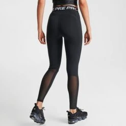 Women's Nike Pro 365 Leggings Black/White - CZ9779 010 -Nike Store CZ9779 010 M4