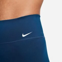 Women's Nike One Mid-Rise 7 Inch Bike Shorts Valerian Blue/White - DD0243 460 -Nike Store DD0243 460 M4