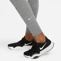Women's Nike Dri-FIT One Training Tights Iron Grey/Heather/White - DD0252 068 11 Women's Nike Dri-FIT One Training Tights Iron Grey/Heather/White - DD0252 068 -Nike Store DD0252 068 M5