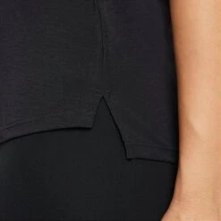 Women's Nike Dri-FIT One Luxe Standard-Fit Tank Black/Reflective Silver - DD0615 010 -Nike Store DD0615 010 M5