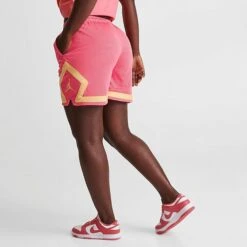 Nike Women's Jordan Heritage Diamond Shorts Sea Coral/Celestial Gold - DO5032 894 10 Nike Women's Jordan Heritage Diamond Shorts Sea Coral/Celestial Gold - DO5032 894 -Nike Store DO5032 894 M4