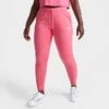 Women's Nike Sportswear Club Fleece Mid-Rise Jogger Pants Sea Coral - DQ5191 894 2 Women's Nike Sportswear Club Fleece Mid-Rise Jogger Pants Sea Coral - DQ5191 894 -Nike Store DQ5191 894 M1