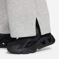 Women's Nike Sportswear Phoenix Fleece High-Waisted Wide-Leg Sweatpants Dark Grey Heather/Sail - DQ5615 063 -Nike Store DQ5615 063 M5
