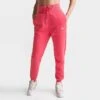 Women's Nike Sportswear Phoenix Fleece High-Waisted Jogger Sweatpants Light Fusion Red - DQ5688 648 -Nike Store DQ5688 648 M1