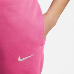 Women's Nike Sportswear Phoenix Fleece High-Waisted Jogger Sweatpants Pinksicle/Sail - DQ5688 684 -Nike Store DQ5688 684 M4