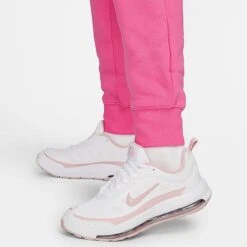 Women's Nike Sportswear Phoenix Fleece High-Waisted Jogger Sweatpants Pinksicle/Sail - DQ5688 684 -Nike Store DQ5688 684 M5