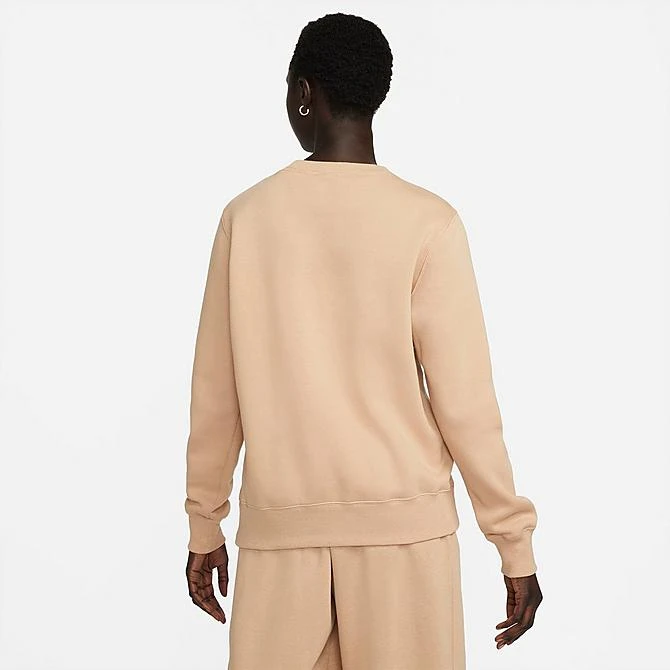 Women's Nike Sportswear Phoenix Fleece Crewneck Sweatshirt Hemp/Sail - DQ5751 200 4 Women's Nike Sportswear Phoenix Fleece Crewneck Sweatshirt Hemp/Sail - DQ5751 200 - Image 2