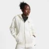 Women's Nike Sportswear Phoenix Fleece Oversized Full-Zip Hoodie Sail/Black - DQ5758 133 -Nike Store DQ5758 133 M1