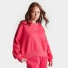 Women's Nike Sportswear Phoenix Fleece Oversized Crewneck Sweatshirt - DQ5761 648 -Nike Store DQ5761 648 M1