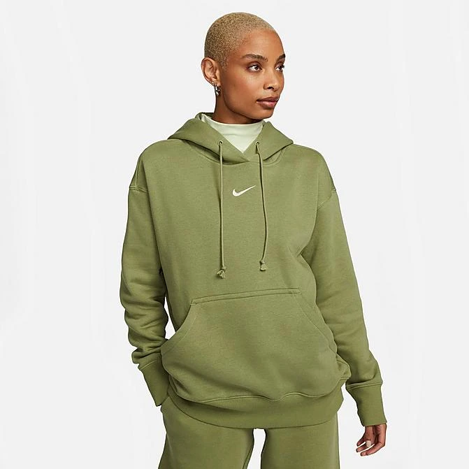 Women's Nike Sportswear Phoenix Fleece Oversized Pullover Hoodie Alligator/Sail - DQ5860 334 3 Women's Nike Sportswear Phoenix Fleece Oversized Pullover Hoodie Alligator/Sail - DQ5860 334