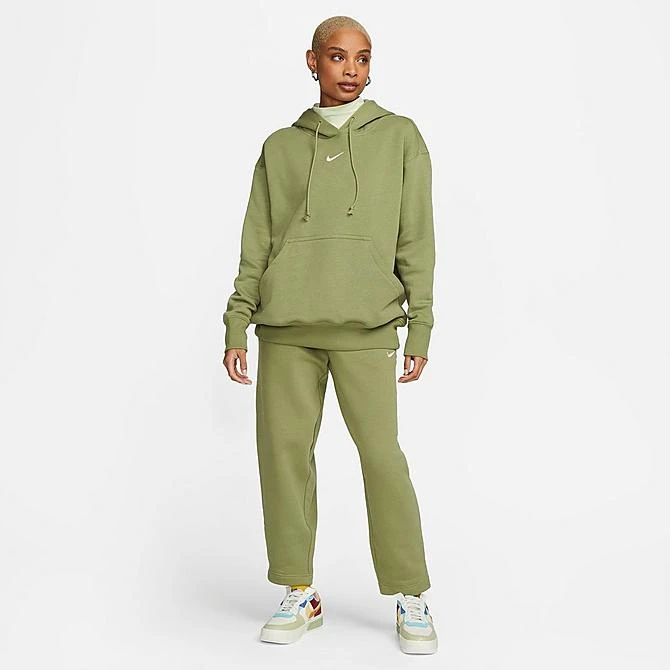 Women's Nike Sportswear Phoenix Fleece Oversized Pullover Hoodie Alligator/Sail - DQ5860 334 5 Women's Nike Sportswear Phoenix Fleece Oversized Pullover Hoodie Alligator/Sail - DQ5860 334 - Image 3