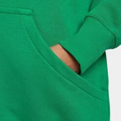 Women's Nike Sportswear Phoenix Fleece Oversized Pullover Hoodie Malachite/Sail - DQ5860 365 -Nike Store DQ5860 365 M5