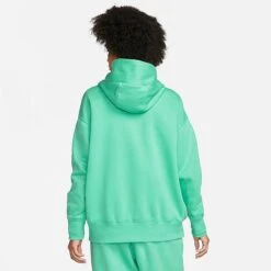 Women's Nike Sportswear Phoenix Fleece Oversized Pullover Hoodie Light Menta/Sail - DQ5860 369 8 Women's Nike Sportswear Phoenix Fleece Oversized Pullover Hoodie Light Menta/Sail - DQ5860 369 -Nike Store DQ5860 369 M2
