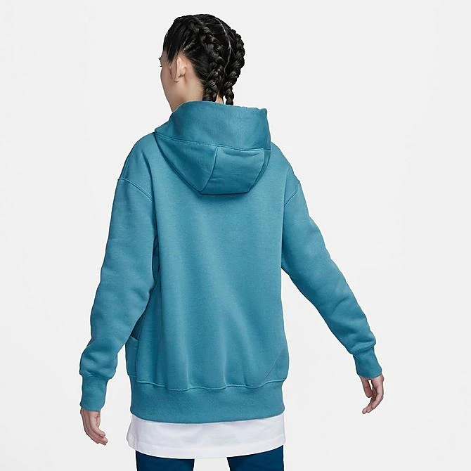 Women's Nike Sportswear Phoenix Fleece Oversized Pullover Hoodie Noise Aqua/Sail - DQ5860 440 4 Women's Nike Sportswear Phoenix Fleece Oversized Pullover Hoodie Noise Aqua/Sail - DQ5860 440 - Image 2
