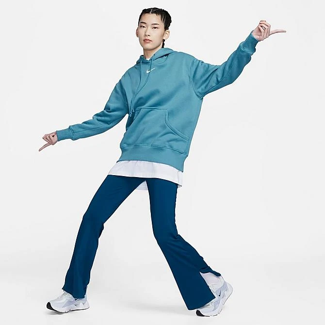 Women's Nike Sportswear Phoenix Fleece Oversized Pullover Hoodie Noise Aqua/Sail - DQ5860 440 5 Women's Nike Sportswear Phoenix Fleece Oversized Pullover Hoodie Noise Aqua/Sail - DQ5860 440 - Image 3