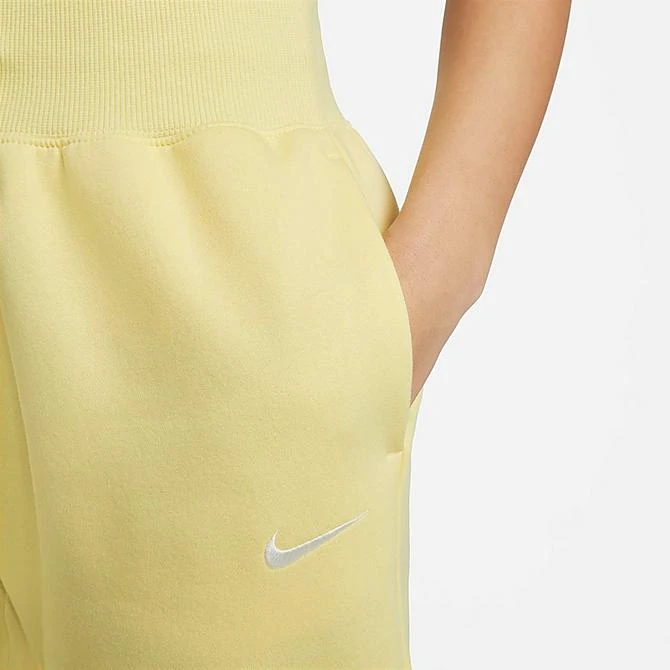 Women's Nike Sportswear Phoenix Fleece Oversized High-Waist Jogger Pants Lemon Chiffon/Sail - DQ5887 706 6 Women's Nike Sportswear Phoenix Fleece Oversized High-Waist Jogger Pants Lemon Chiffon/Sail - DQ5887 706 - Image 4