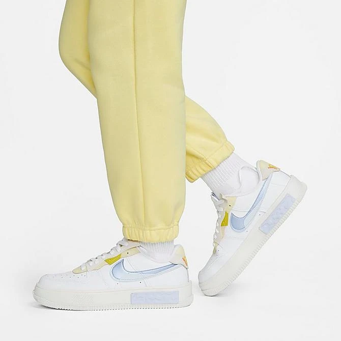 Women's Nike Sportswear Phoenix Fleece Oversized High-Waist Jogger Pants Lemon Chiffon/Sail - DQ5887 706 7 Women's Nike Sportswear Phoenix Fleece Oversized High-Waist Jogger Pants Lemon Chiffon/Sail - DQ5887 706 - Image 5