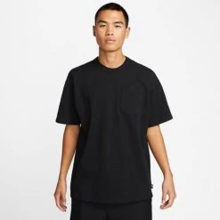 Men's Nike Sportswear Premium Essentials Pocket T-Shirt Black/Black - DQ9295 010