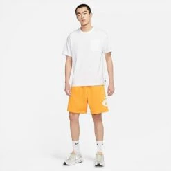 Men's Nike Sportswear Premium Essentials Pocket T-Shirt White/White - DQ9295 100 -Nike Store DQ9295 100 M3
