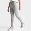 Women's Nike Sportswear Classics JDI High-Waisted Leggings Dark Grey Heather - DV7793 063 -Nike Store DV7793 063 M1