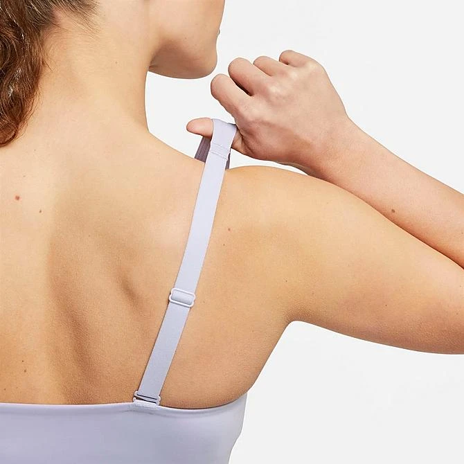 Women's Nike Dri-FIT Indy Plunge Cutout Bra Oxygen Purple/Indigo Haze - DV9837 536 8 Women's Nike Dri-FIT Indy Plunge Cutout Bra Oxygen Purple/Indigo Haze - DV9837 536 - Image 6