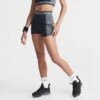 Women's Nike Pro Gym Shorts Black/Iron Grey/White/White - DX0059 010 -Nike Store DX0059 010 M1