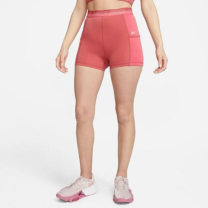 Women's Nike Pro Dri-FIT Femme Shorts Adobe/Sea Coral/Coconut Milk/Coconut Milk - DX0059 655 3 Women's Nike Pro Dri-FIT Femme Shorts Adobe/Sea Coral/Coconut Milk/Coconut Milk - DX0059 655